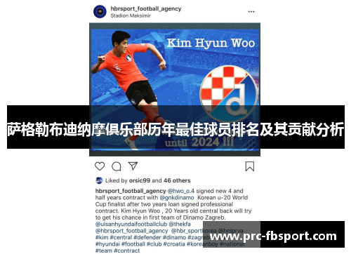 萨格勒布迪纳摩俱乐部历年最佳球员排名及其贡献分析 萨格勒布迪纳摩俱乐部历年最佳球员排名及其贡献分析